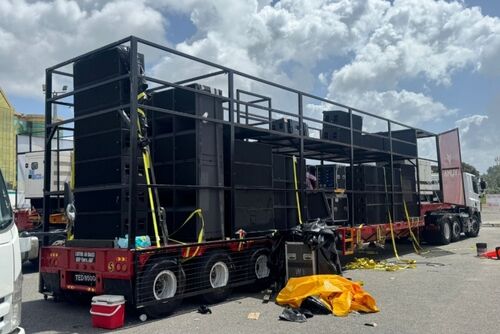 Dernière affaire concernant double subwoofer de 18 pouces sur camion