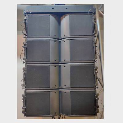 KR-208 two way dual 8 inch professional speaker line array sound system