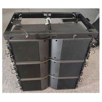 KR-208 two way dual 8 inch professional speaker line array sound system