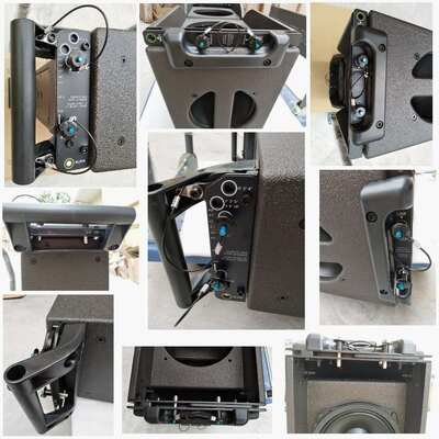 KR-208 Dual Professional Speaker Line Array Sound System Two Way 8 Inch