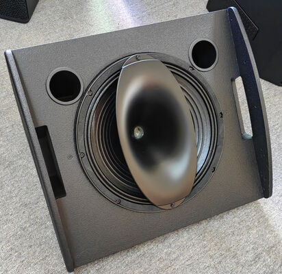 Neodymium Coaxial Stage Monitor 15 Inch Professional Dj Stage Loudspeaker