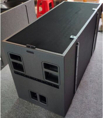 high power 2x18 inch outdoor 1600 watt passive neodymium bass subwoofer
