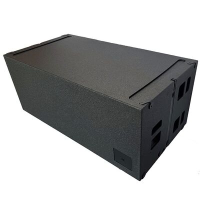 professional dual 18 inch neodymium passive line array subwoofer speaker