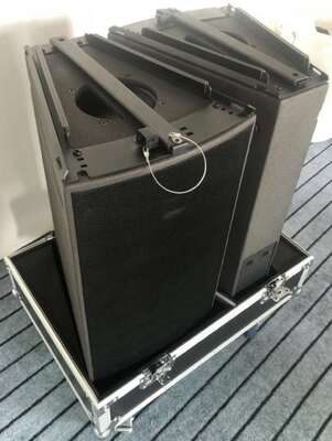 Compact Party Passive Line Array Speaker System 12 Inch 400w