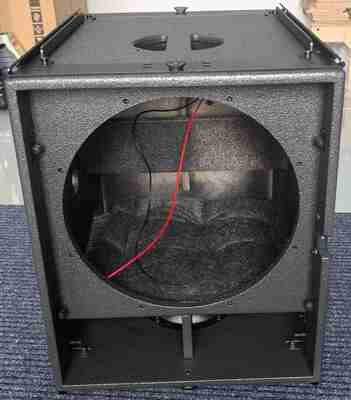Single Neodymium Bass Speaker Line Array Subwoofer 15 Inch 600w