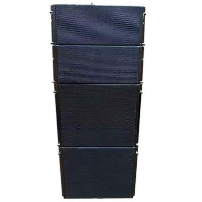 2 Way Line Array Speaker System Dual 8 Inch Portable Compact Pro System