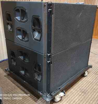 Triple High Spl Event Subwoofer 2400w Outdoor Sub Speaker 18 Inch