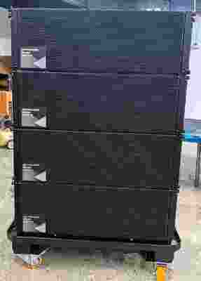 3 Way Dual 10 Inch Large Line Array Speaker System 800w Audio Equipment