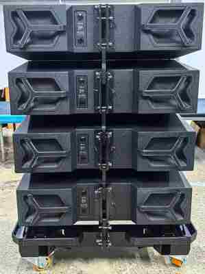 3 Way Dual 10 Inch Large Line Array Speaker System 800w Audio Equipment