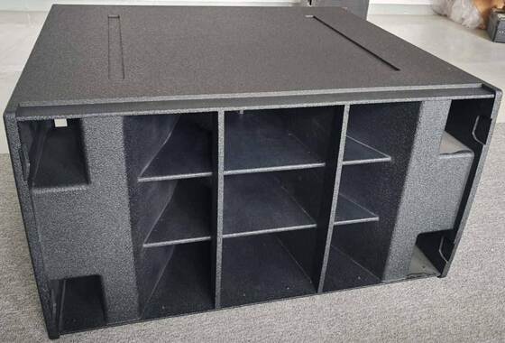 Dual Outdoor Maze Style Subwoofer Loudspeaker 18 Inch 3000w High Output