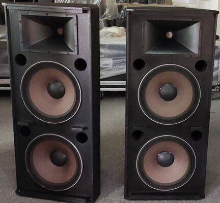 High Output Dual Outdoor Passive Bi Amp Pro Speaker 1200w 15 Inch