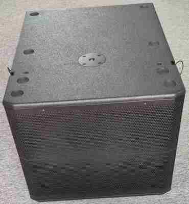 18 Inch Single Powered Subwoofer Speaker Neodymium Line Array Bass 800w