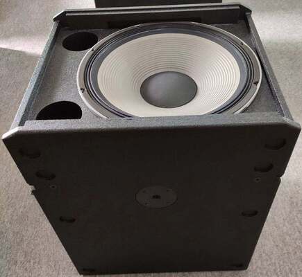 Single Subwoofer Speaker Neodymium Line Array Bass 800w 18 Inch