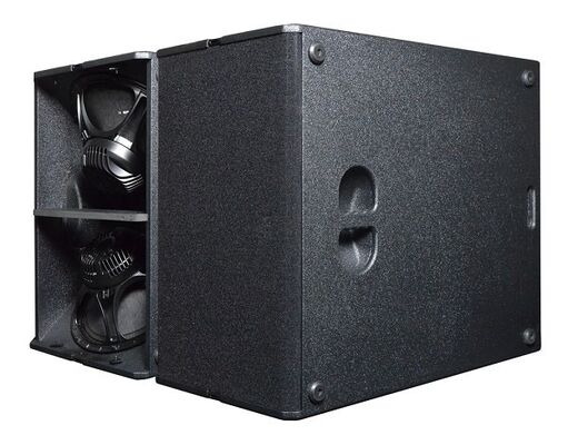 Dual Compact Passive Indoor Outdoor Matrix Subwoofer System 15 Inch