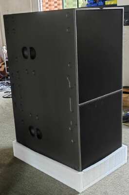 Dual Outdoor Music Concert Loudspeaker Subwoofer 21 Inch 3000w Big Power