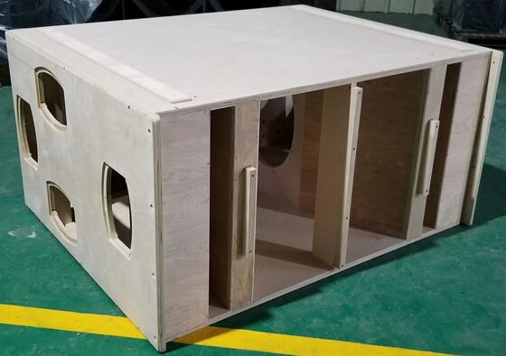 Plywood Empty Speaker Box Professional Line Array Enclosure