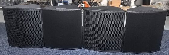 Powered Coaxial Monitor Speaker 12 Inch 300w DSP Multi Function Loudspeaker