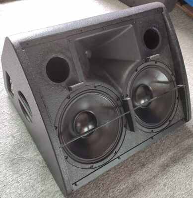Big Event Stage Monitor Dual 12 Inch 600w Professional Biamped Speaker