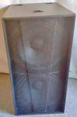 Indoor Church Subwoofer Speaker 2x18 Inch 1200w Dj Stage Bass Loudspeaker