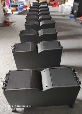 professional dual 8inch speaker line array pro audio system