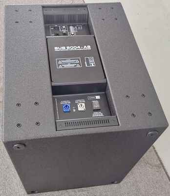 single 18 inch active subwoofer 800w powered plywood bass bin